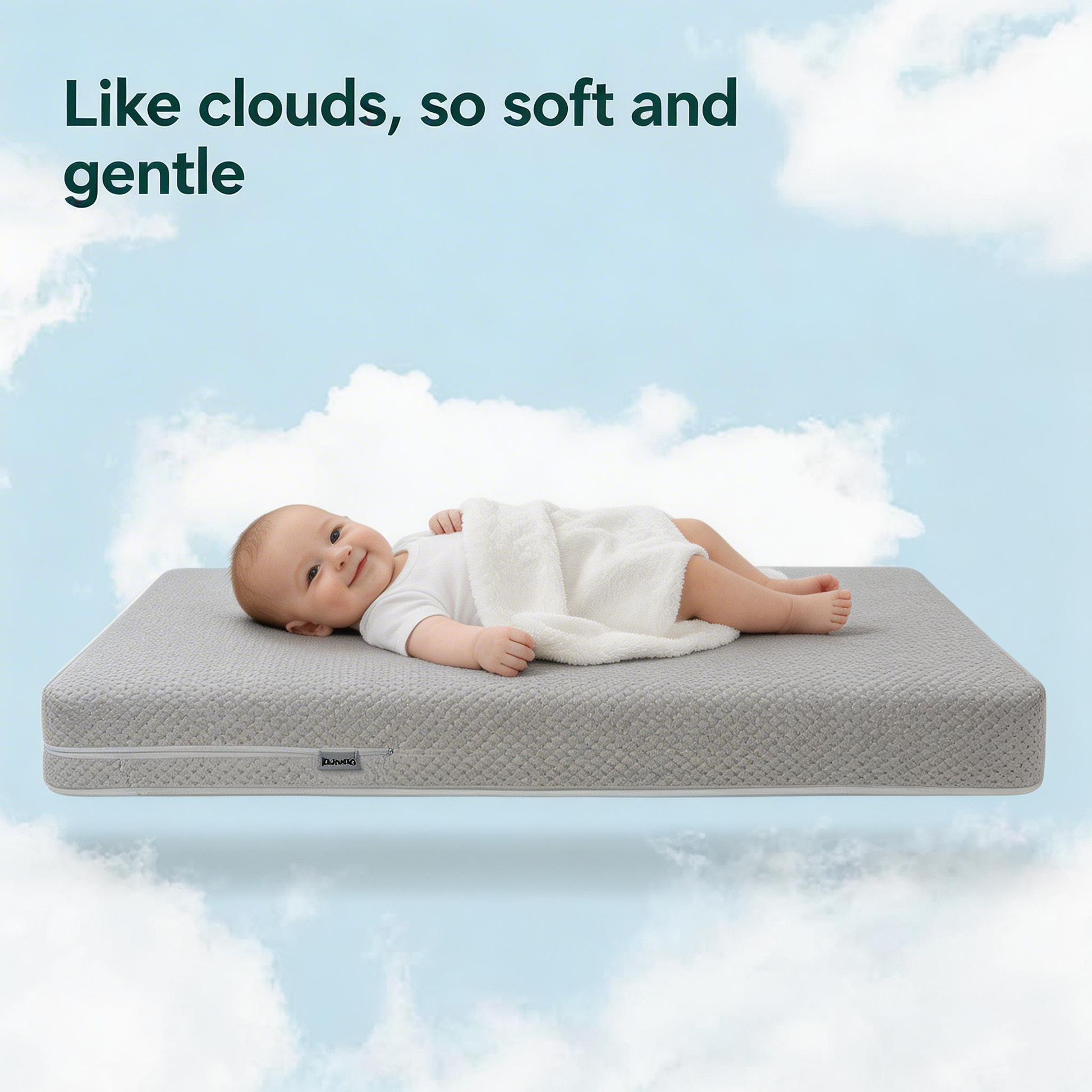 Child resting on Weeonekids toddler mattress